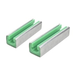 Chain Guides with C-Channel -  without Hole Machining · with Hole Machining