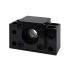Ball Screw Support Units - Fixed Side, Square Type, BK Series, Grade Accuracy C5