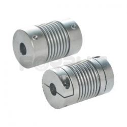 Bellows Couplings -  Aluminum · Stainless Steel, Set Screw · Slit price, quotations, parameters, images