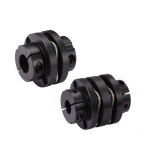 Stepped Flexible Shaft Coupling - Single Disc · Double Discs, Slit