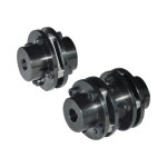 Stepped Flexible Shaft Coupling - Single Disc · Double Discs, Set Screw and Keyway