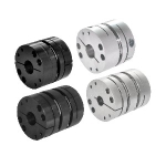 Flexible Shaft Coupling - High-Rigidity Single Disc · Double Discs, Slit