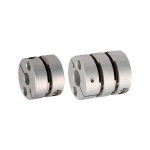 Flexible Shaft Coupling - High-Rigidity Single Disc · Double Discs, Slit