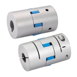Flexible Shaft Coupling - Jaw, Aluminum, Set Screw · Slit