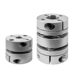 Flexible Shaft Coupling - Single Disc · Double Discs, Slit