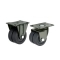 Dual Wheel Casters - Medium Load, Plate Fixed Type·Plate Swivel Type