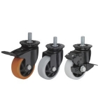 Casters - Medium Load, Screw Fit Swivel Type