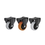 Casters - Medium Load, Plate Fixed Type