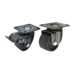 Low Profile Casters - Heavy Load, Plate Swivel Type