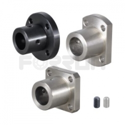 Shaft Supports - Flanged, Long Sleeve Type, Set Screw, Through Holes price, quotations, parameters, images
