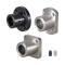 Shaft Supports - Flanged, Long Sleeve Type, Set Screw, Through Holes