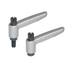 Push Button Clamp Levers - Straight Lever Type