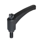 Push Button Clamp Levers - Curved Lever Type