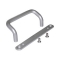 Angled Handles - With Mounting Plates, Internally Mounting Type