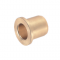 Oil-Free Bushings - Bronze, Shouldered Type, I.D. E7 O.D. r6