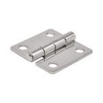 Stainless Steel Hinges - Round Hole