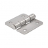 Steel Flat Hinges - Round Hole, Chrome Plating