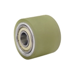 Urethane Rollers with Shafts - With Bearings, Thickness Selectable Type