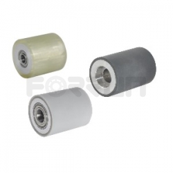 Urethane Rollers with Shafts - With Bearings price, quotations, parameters, images