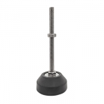 Leveling Mounts - Light Load, Fixed Type, Rubber Base