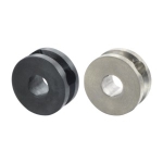 Round Belt Pulleys - Trapezoid Groove Type, Set Screw