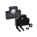 Support Units for Lead Screws - Square, Fixed Side/Support Side