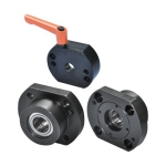 Support Units for Lead Screws - Round, Fixed Side