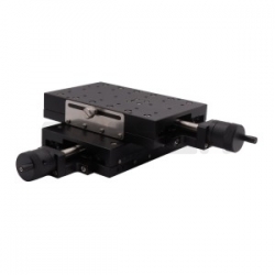 Manual XY-Axis Stages - Cross Roller Guide, Precision Ground Lead Screw Drive Type, High Accuracy price, quotations, parameters, images