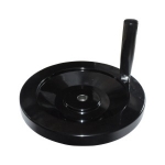 Solid Disk Handwheels - With Folding Handle