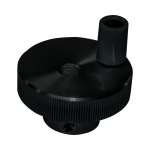 Aluminum Knurled Handwheels - With Slit Handle