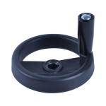 Plastic Two-Spoked Handwheels - With Handle