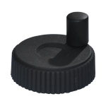 Nylon Knurled Handwheels - With Slit Handle