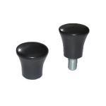 Plastic Knobs - Mushroom Shaped