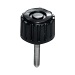 Knurled Knob Screws - with Pad