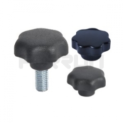 Anti-aging Plastic Knobs- Seven Lobe Shaped price, quotations, parameters, images