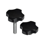 Plastic Knobs- Four Lobe Shaped