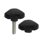 Plastic Knobs- Three Lobe Shaped