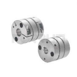 Flexible Shaft Coupling - High-Rigidity, Double Discs, Slit · Set Screw and Keyway price, quotations, parameters, images