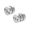 Flexible Shaft Coupling - Aluminum, Single Disc · Double Discs, Set Screw