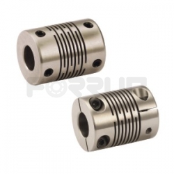Flexible Shaft Coupling - Beam, Stainless Steel, Set Screw · Slit price, quotations, parameters, images
