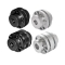 Stepped Flexible Shaft Coupling - High-Rigidity, Single Disc · Double Discs, Slit Set Screw and Keyway