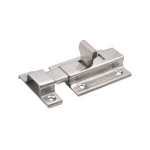 Spring Loaded Slide  Bolt - Square Latch, Medium Stroke