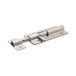 Spring Loaded Barrel Bolt - Round Latch, Medium Stroke