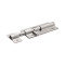 Spring Loaded Barrel Bolt - Round Latch, Medium Stroke