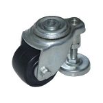 Casters with Leveling Mounts - Medium-Heavy Load, Bolt Hole Swivel Type