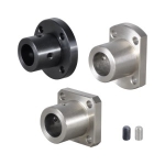 Shaft Supports - Flanged, Set Screw, Tapped Holes