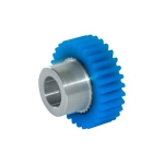 Bonded Plastic Spur Gears - Pressure Angle 20°, Module 1.0, 1.5, 2.0, 2.5, 3.0