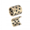 Oil-Free Bushings - Copper Alloy, Straight Type, With Oil Groove, I.D. F7 O.D. m6