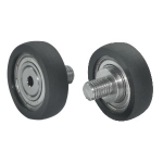 Conveyor Bearings - Threaded Crown Type