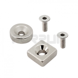 Magnet - Countersunk Hole, Round/Square Type price, quotations, parameters, images